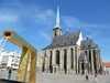 Pilsen Webcam offers the view of the Republic Square in Plzeň.