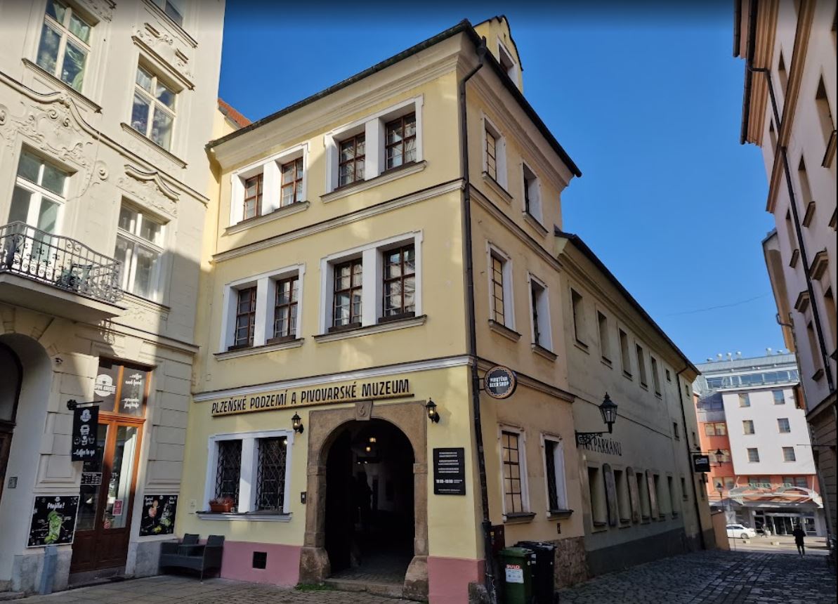 Plzen historical underground. Pilsen underground tour. historic underground of Plzen.
