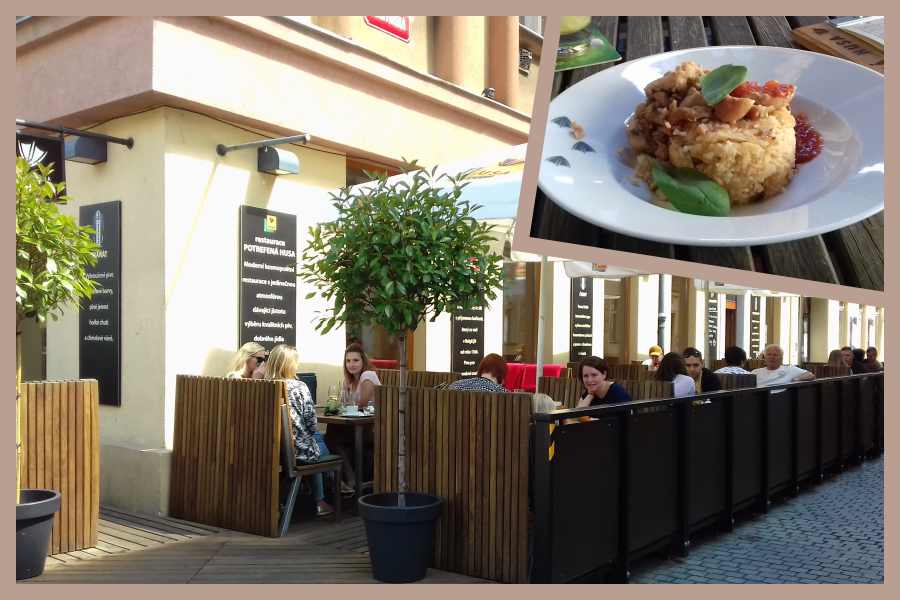 Plzeň Restaurant: Potrefená Husa Best Restaurants in Pilsen: You will enjoy the outdoor seating during the summer in restaurant Potrefena husa.